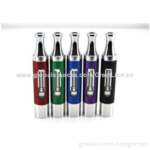Attractive designed H7 BDC clearomizer with Pyrex glass tank